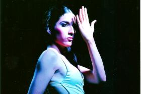 Rocío Santiago bailando en Faena durante todo el año 2011