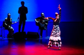 Rocío Santiago en su tercer gira por Corea año Mayo de 2013
